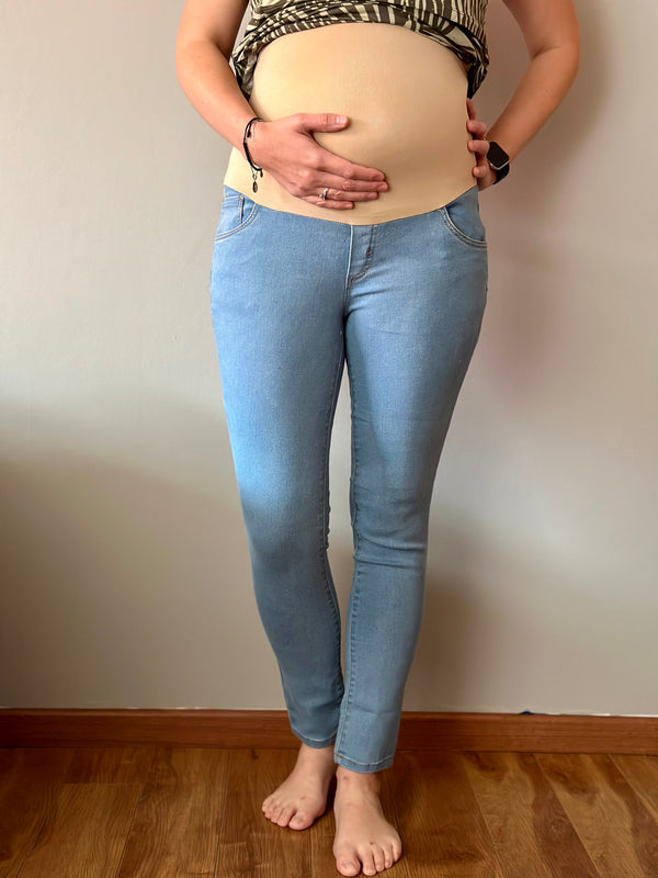 Jeans de maternidad •CLAROS•