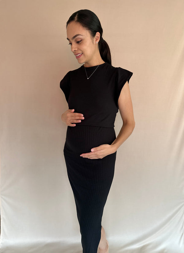 Set de embarazo Emiliana •Negro•