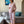 Pijama de maternidad y lactancia •cuadros palo de rosa• POLAR