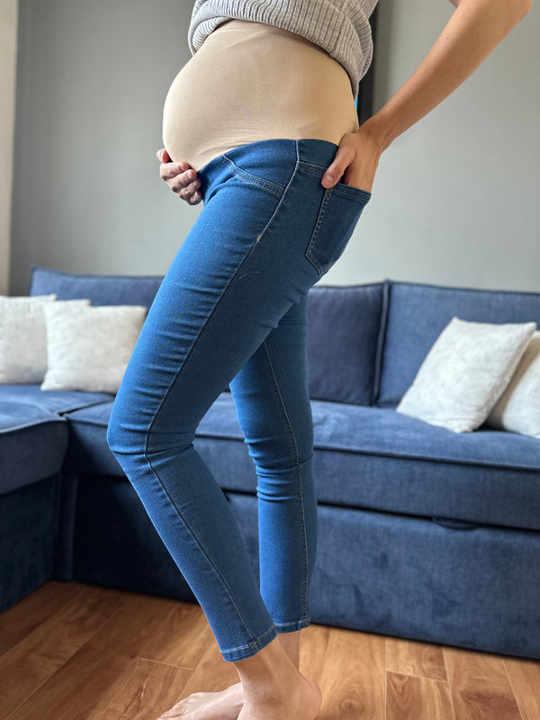 Jeans de maternidad •AZUL CLARO•